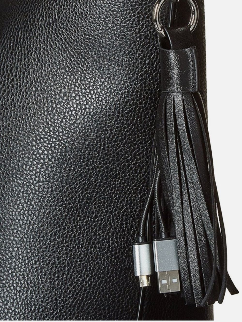 New with tags Chic buds tassel power USB to lightning charger accessory for bag.